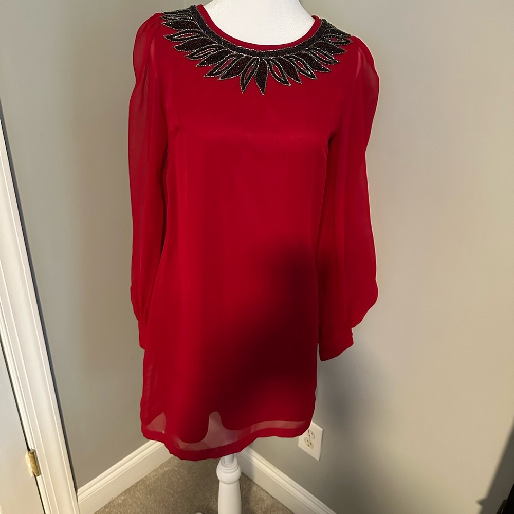 Gorgeous red party dress